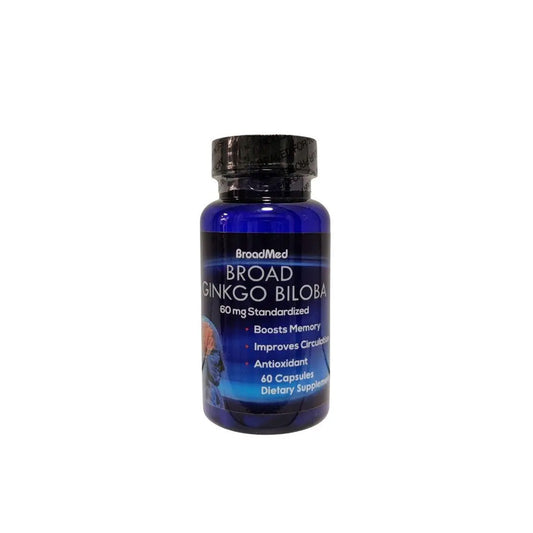 Broadmed Ginkgo Biloba 60 Capsules