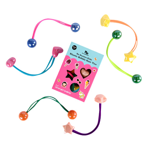 No Nasties - Star Bright Bobbles Elastics Set