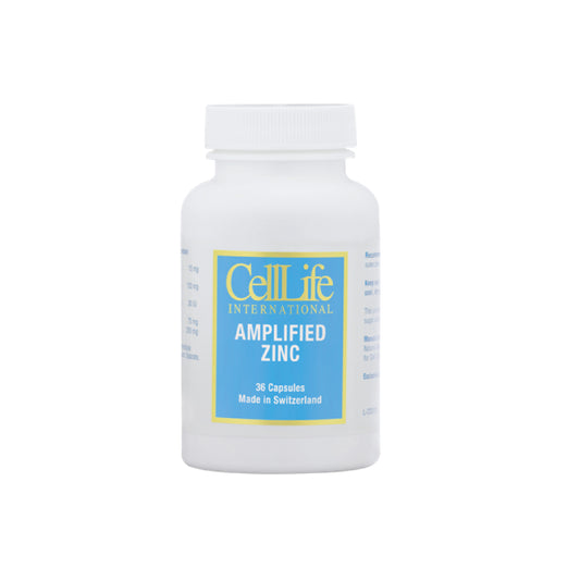 CellLife Amplified Zinc 36 Capsules