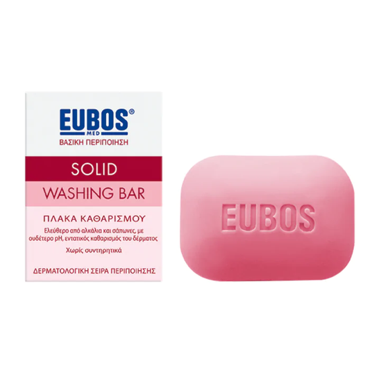 Eubos Solid Washing Bar Red -125g