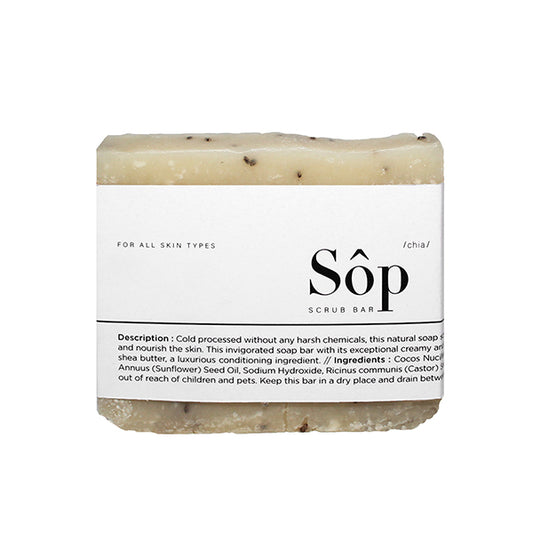 Atelier Beautanique - SOP Chia Scrub Bar