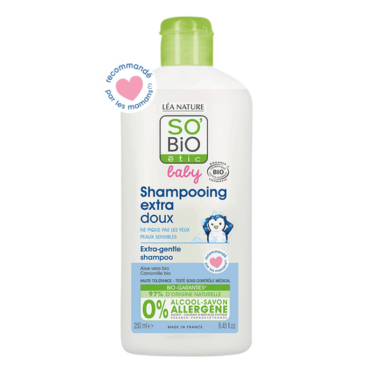 SO BiO étic® Baby Extra-gentle Shampoo 250mL