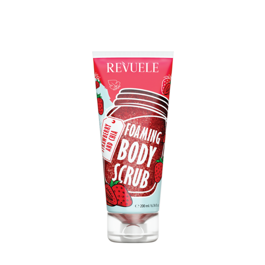 Revuele Foaming Body Scrub Strawberry and Chia 200 ML