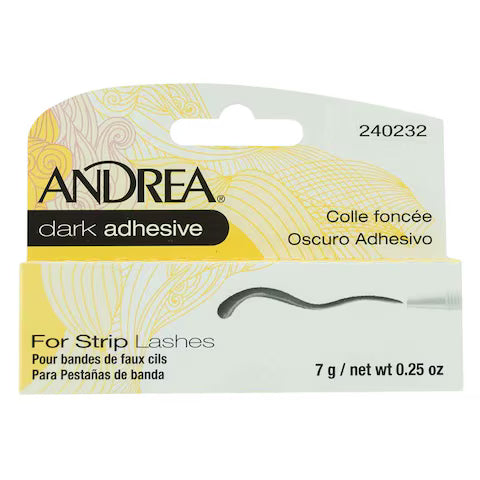 Andrea Dark Adhesive Strip Lashes 7 Grams