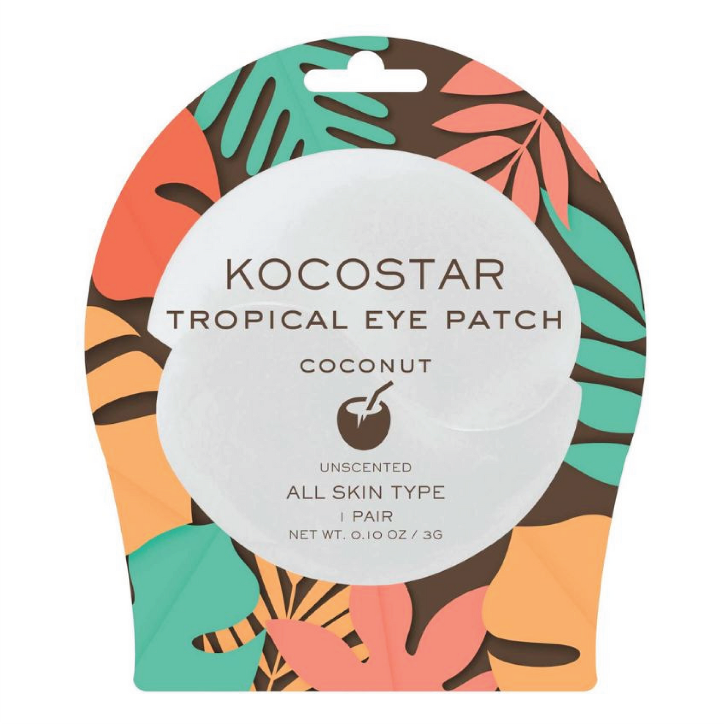 Kocostar Tropical Eye Patch Coconut Mask