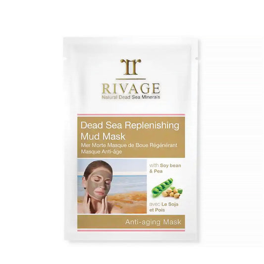 Rivage Dead Sea Replenishing Facial Mud Mask - Pack of 4 Sachets (25g X 4)