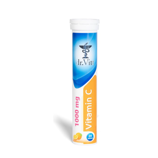 Dr. Vitt Vitamin C 1000 Mg Orange Effervescent 20Tablets