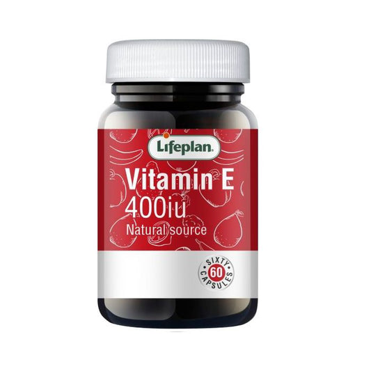 Lifeplan Vitamin E 400iu - 60 Capsules