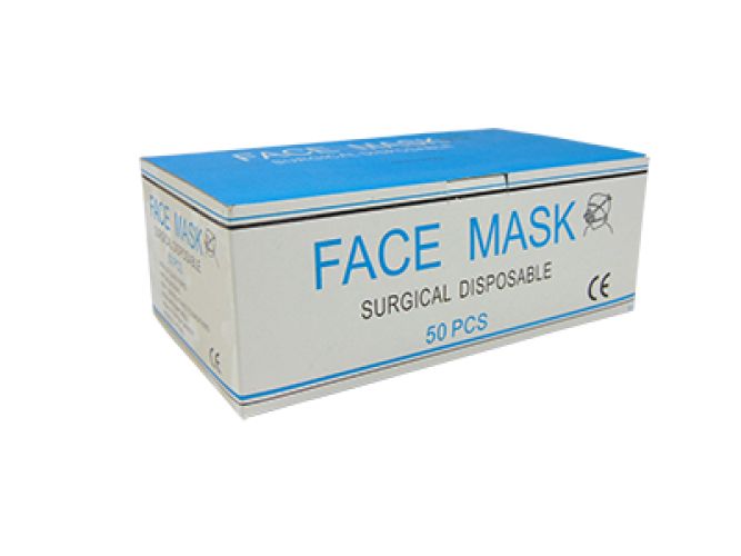 Face Mask Surgical Disposable 50Pieces
