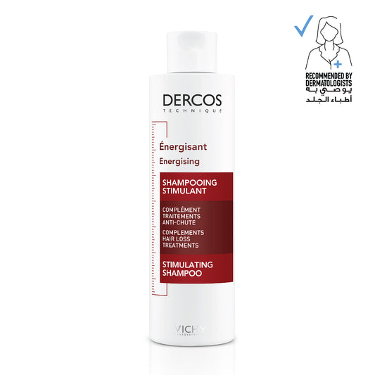 Vichy Dercos Energy + Stimulating and Anti Hair Loss Shampoo with Aminexil