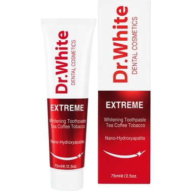 DR.WHITE 3D Whitening Extreme Toothpaste 75 ML