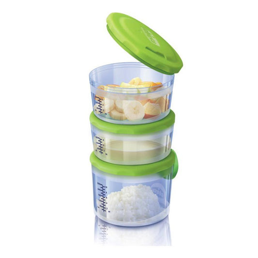 Chicco Baby Food Containers System 6m+