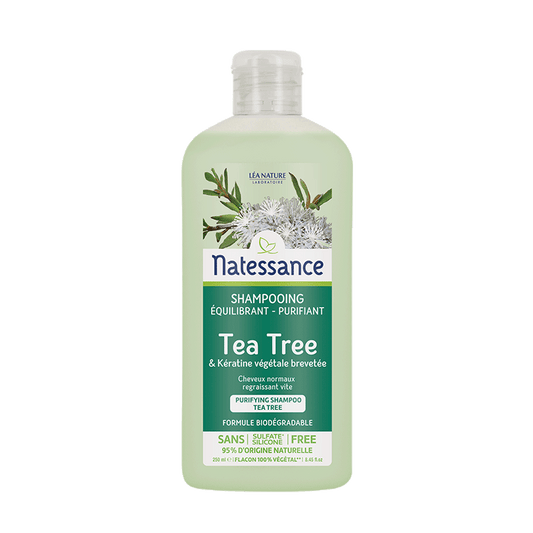Natessance Tea Tree Purifying Shampoo 250mL