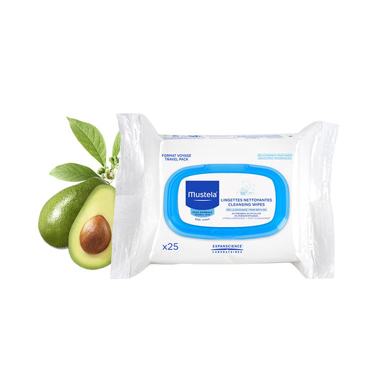 Mustela Cleansing Wipes X25 /Facial Wipes