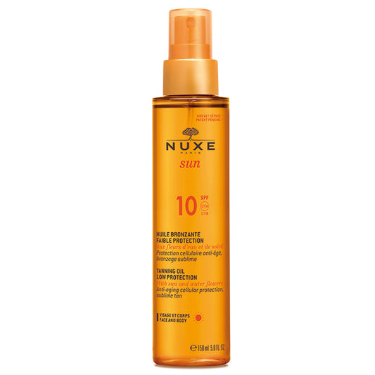 Nuxe – Low Protection Tanning Oil SPF 10 UVA-UVB