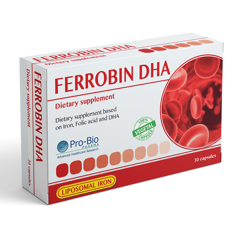 Ferrobin DHA 30 Capsules – Nicolas Care