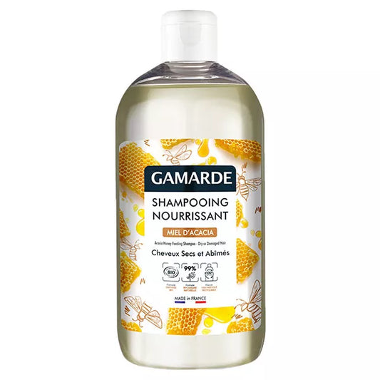 Gamarde Nourishing Shampoo for Dry Hair (with Acacia Honey) 500 ML
