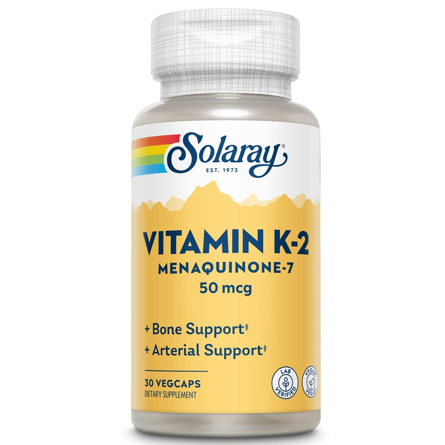 Solaray Vitamin K2 50 mcg – 30 VegCaps