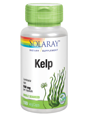 Solaray Kelp 550mg 100 Tablets