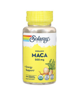 Solaray Maca Root 500 Mg - 100 Capsules