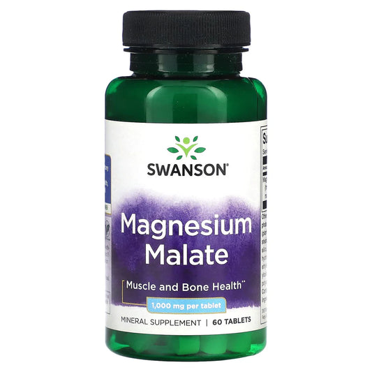 Swanson Magnesium Malate 60 Tablets