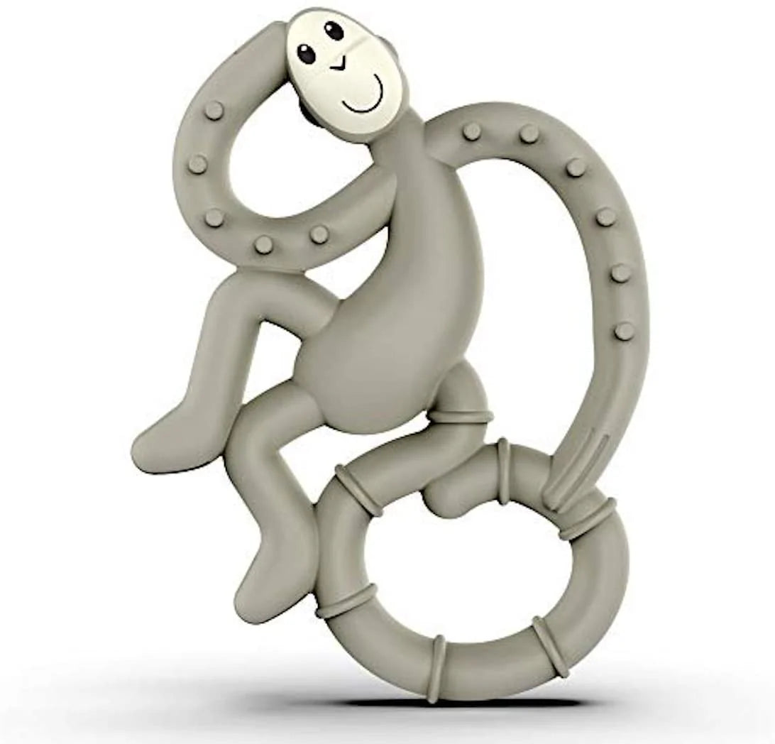 Matchstick Monkey Mini Monkey Teether – Silicone Baby Teether for ...