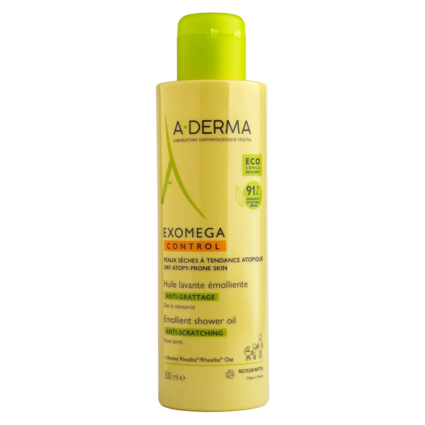 A-derma Exomega Control Emollient Shower Oil