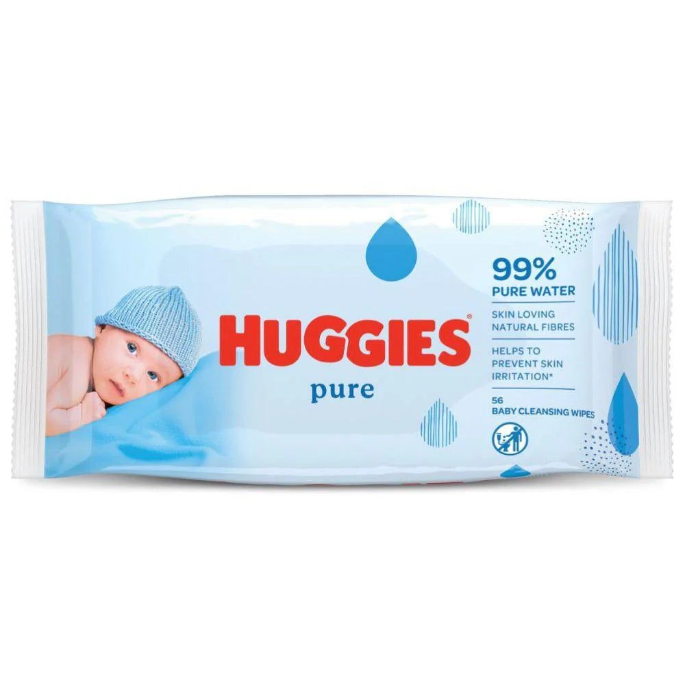 Huggies Wipes with Pure Water 56'S