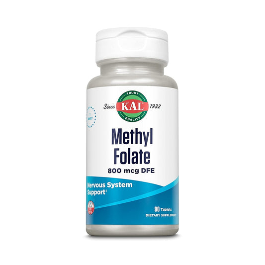 KAL Methyl Folate 800 Mcg 90 Tablets