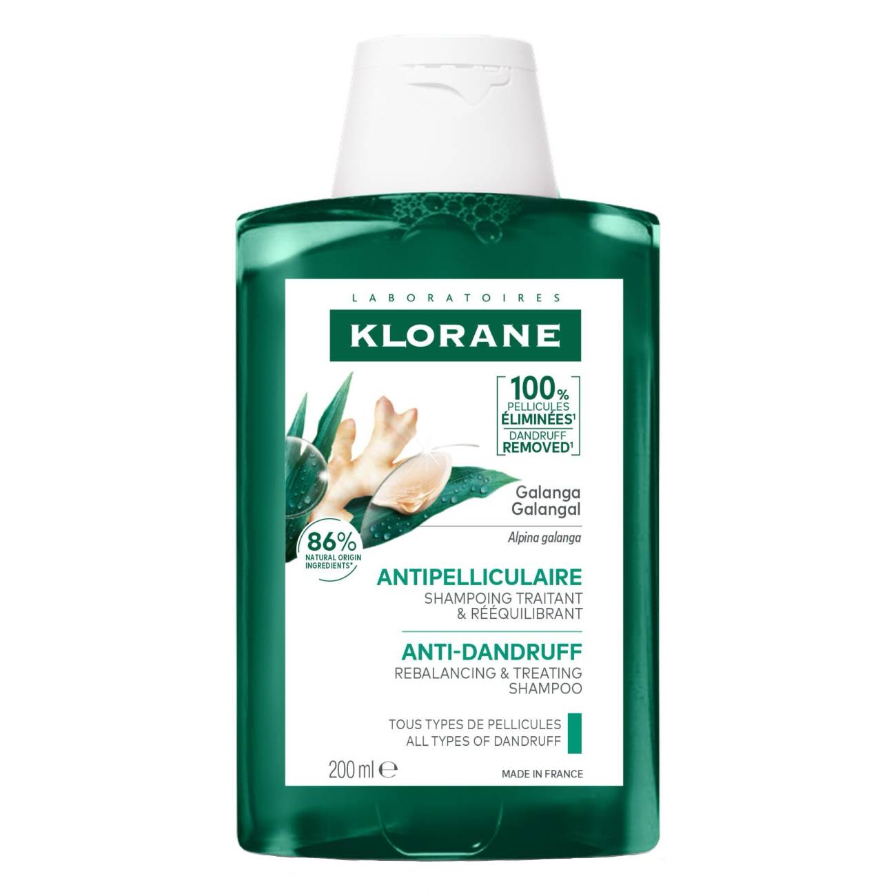 Klorane Anti-Dandruff Rebalancing and Treating Shampoo 200 ML