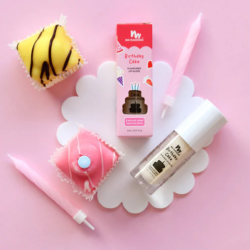 No Nasties - Natural Lip Gloss Birthday Cake