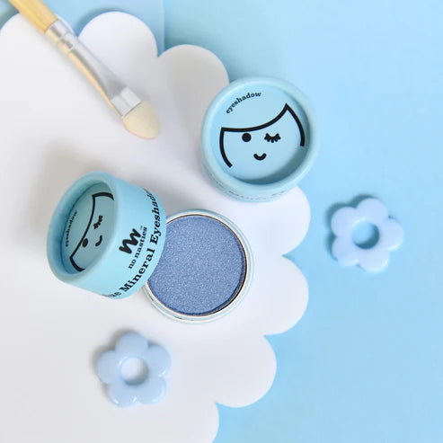 No Nasties - Blue Eco Natural Kids Makeup Pressed Powder