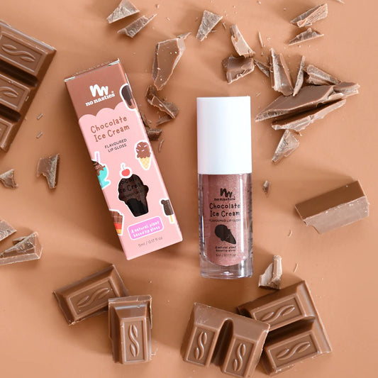 No Nasties - Natural Lip Gloss for Kids - Chocolate Ice-Cream