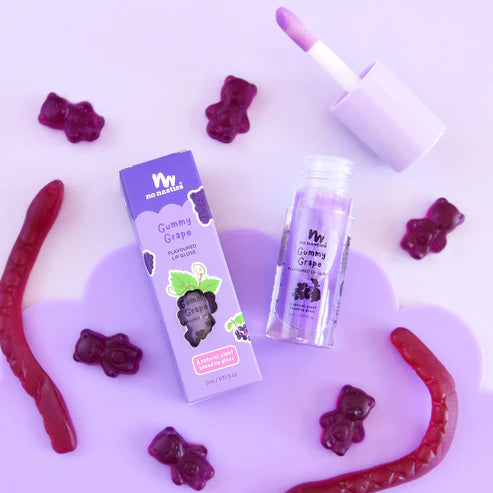 No Nasties - Natural Kids Lip Gloss Gummy Grape