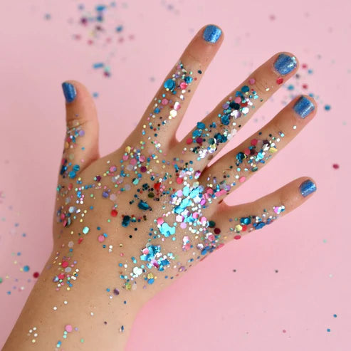 No Nasties - Mermaid Blue Water-Based Kids Nail Polish