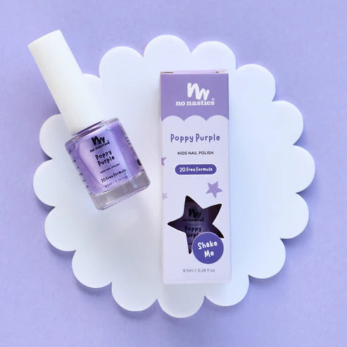 No Nasties - Purple Water-Based Kids Nail Polish