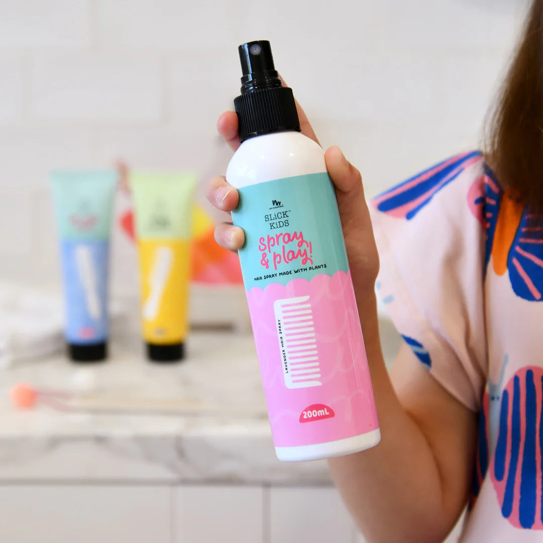 No Nasties - Natural Alcohol Free Hair Spray in Calming Lavender and Fresh Lime 200 ML