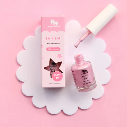 No Nasties - Pastel Pink Water-Based Kids Nail Polish