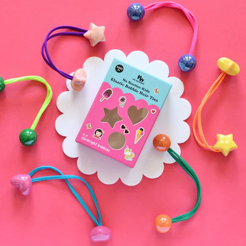 No Nasties - Star Bright Bobbles Elastics Set