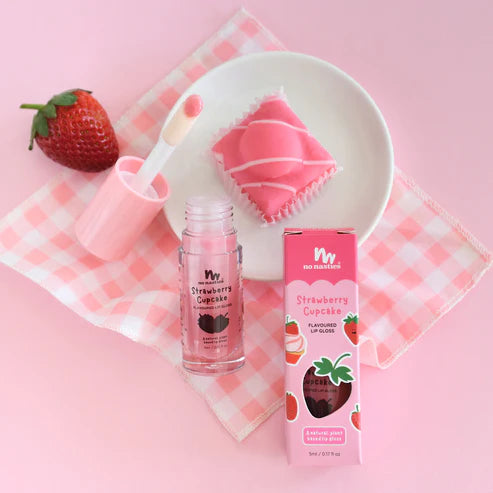 No Nasties - Natural Lip Gloss Strawberry Cupcake