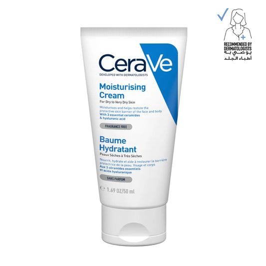 Cerave Moisturizing Cream for Dry Skin with Hyaluronic Acid 50 ML