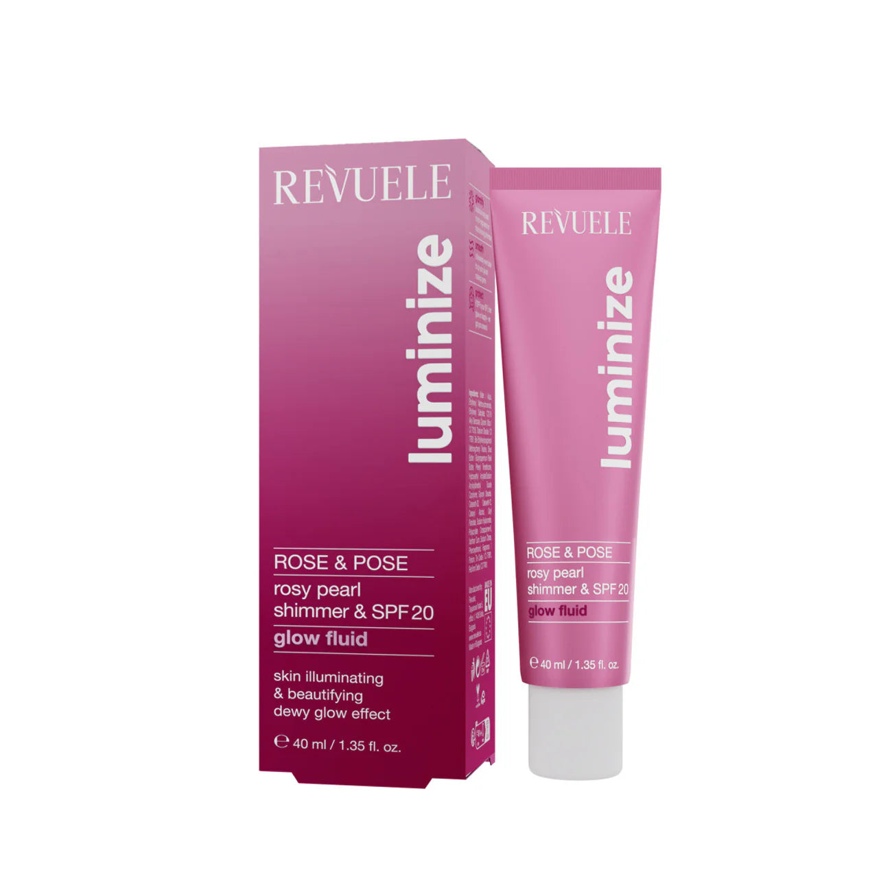 Revuele Rose & Pose Glow Fluid 40 ML