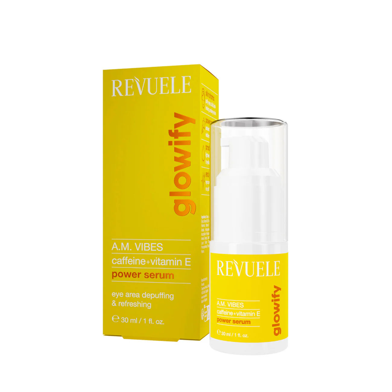 Revuele A.M. Vibes Power Serum Caffeine + Vitamin E 30 ML