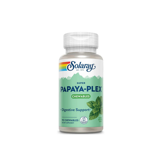 Solaray Super Papaya Plex 90 Chewables