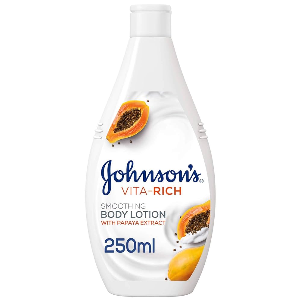 Johnson's Body Lotion Vita-Rich Smoothing Papaya