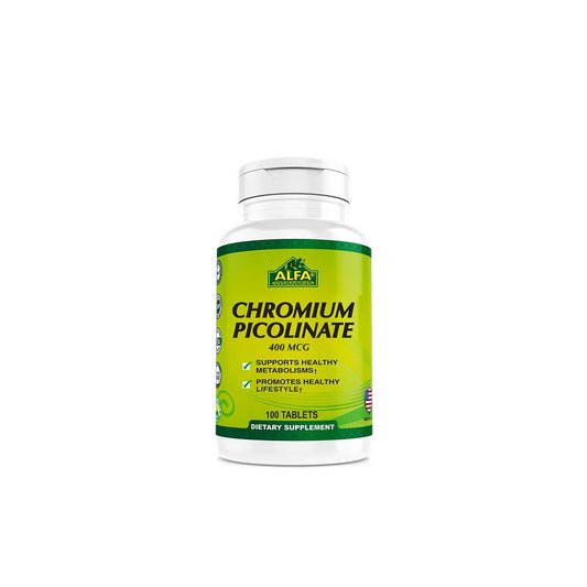 Alfa Chromium Picolinate 400Mcg