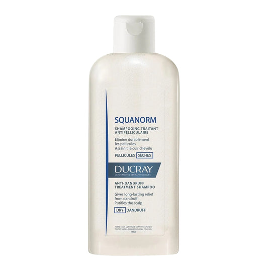 Ducray Squanorm Anti Dandruff Treatment Shampoo - Dry Dandruff 200ML