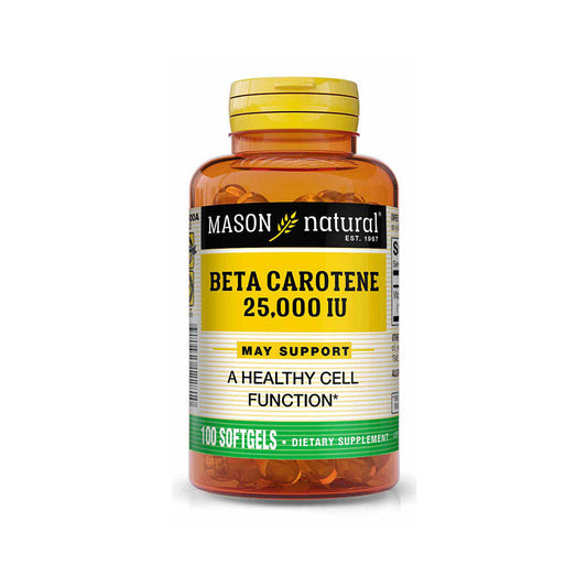 Mason Beta Carotene 25,000 IU-100 softgels