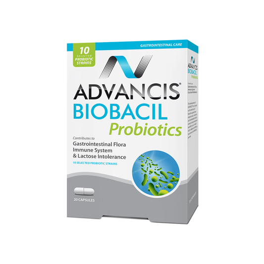 Advancis Biobacil probiotics 20 Capsules