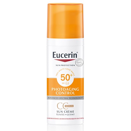 Eucerin Photo-Aging Control CC Sun Crème Tinted SPF50+ Medium -50ML